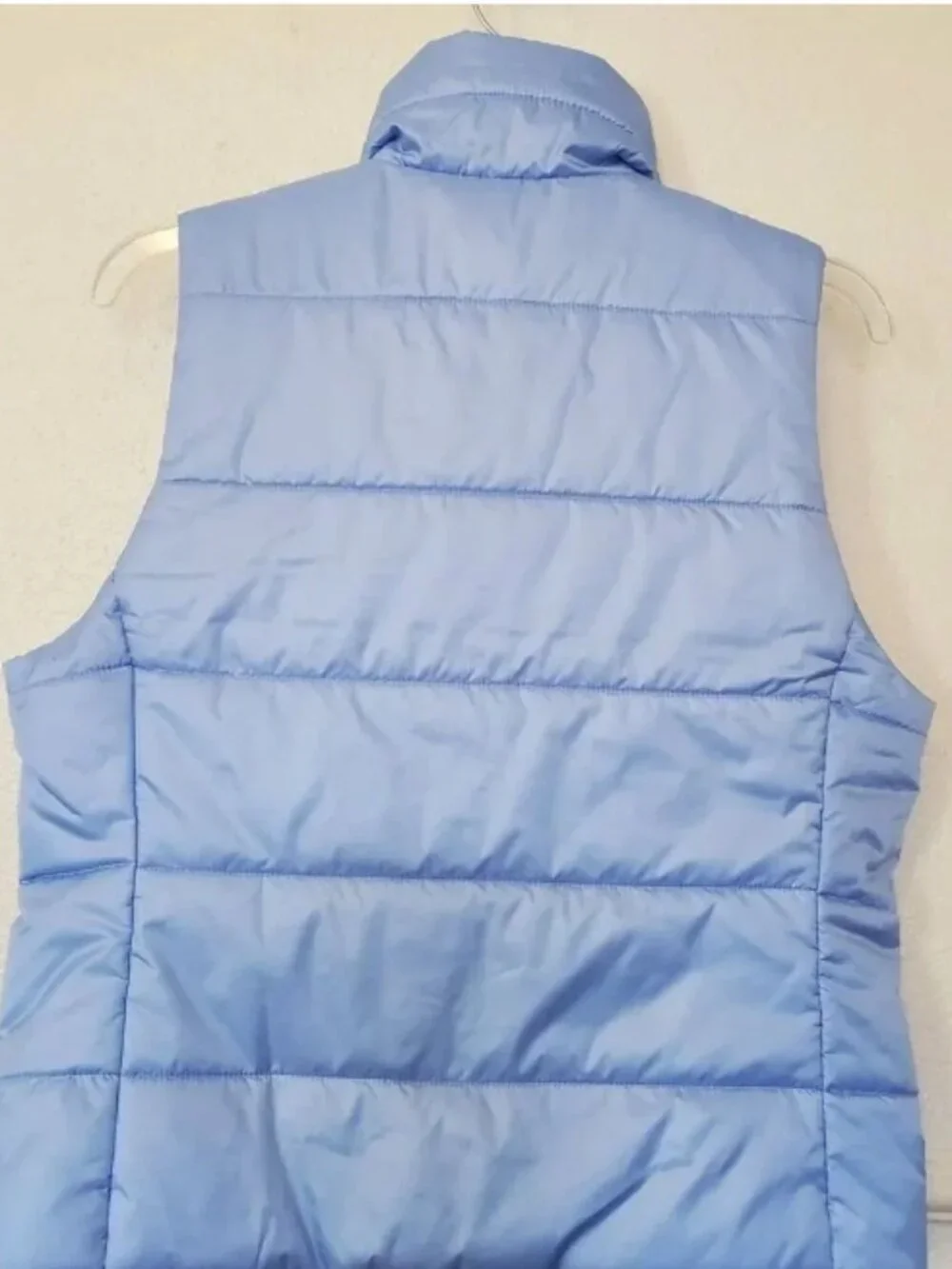 J Crew Sky Blue Puffer Vest